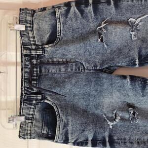 Mens Zoo‎ York - Distressed Jogger Shorts - Small